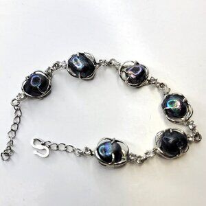 Stunning Black Baroque Pearl Bracelet